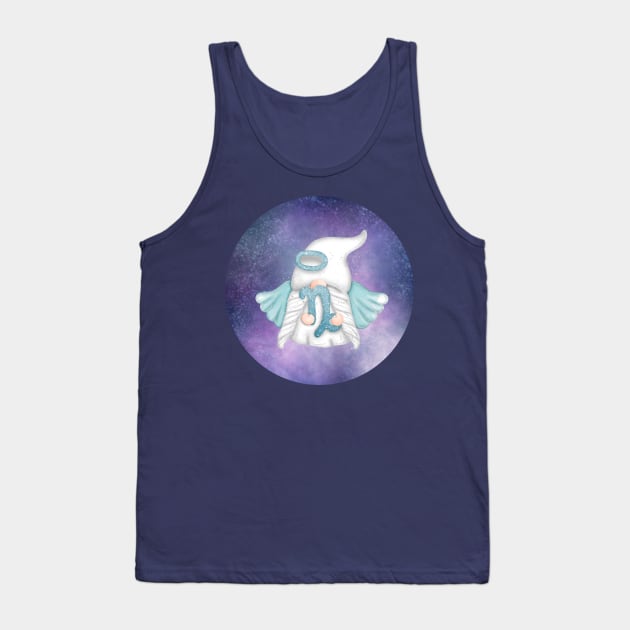 Angel Astro Gnomes Capricorn Tank Top by PurpleSpiritZone
